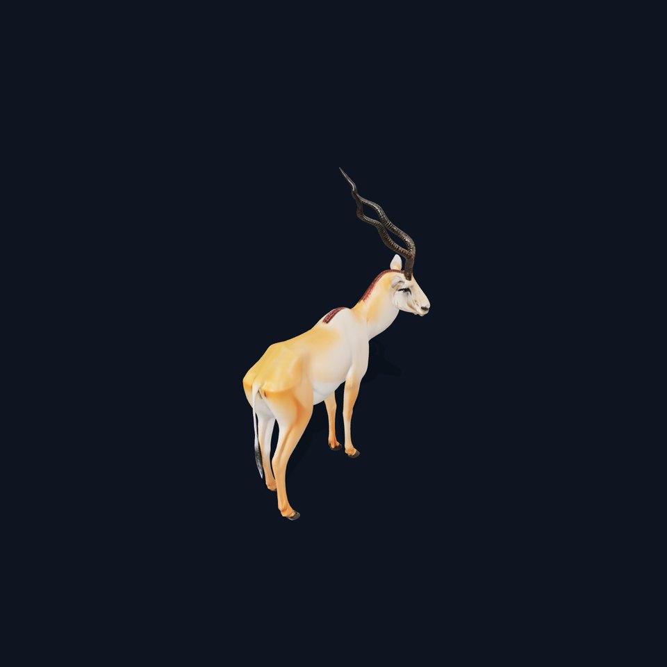 Elegant Antelope model pack