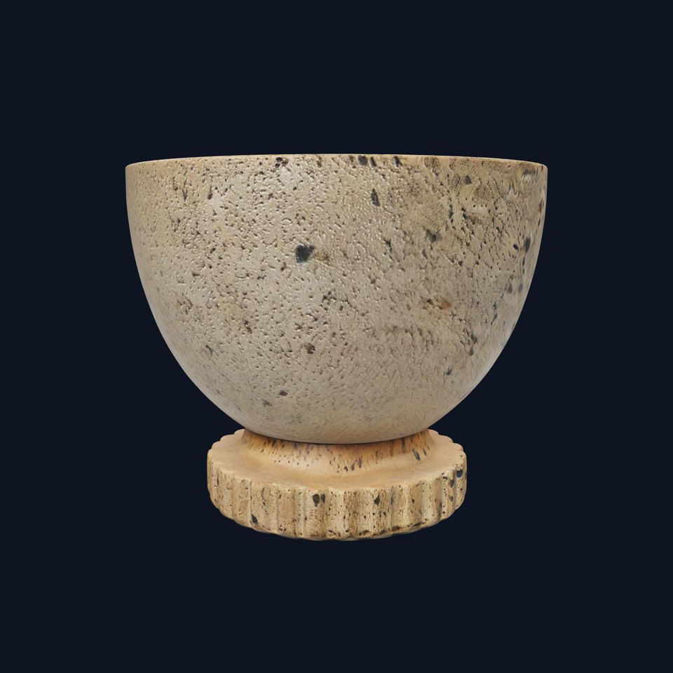 Granite Textured Bowl model pack