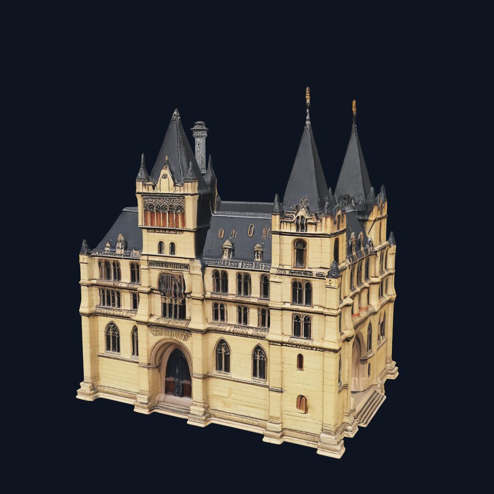 Gothic Castle Architecture model pack