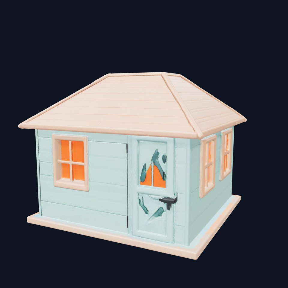 Pastel Playhouse model pack