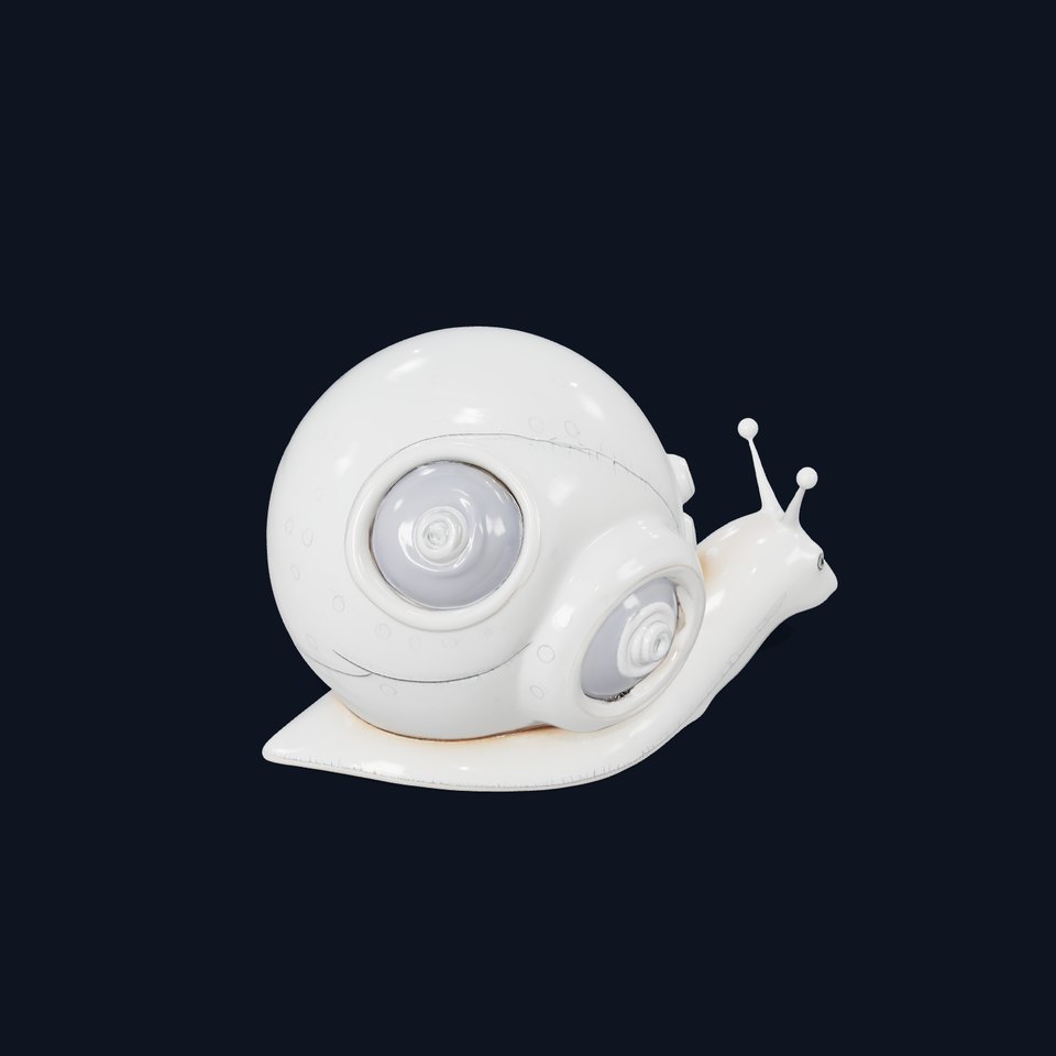 Futuristic Snail model pack