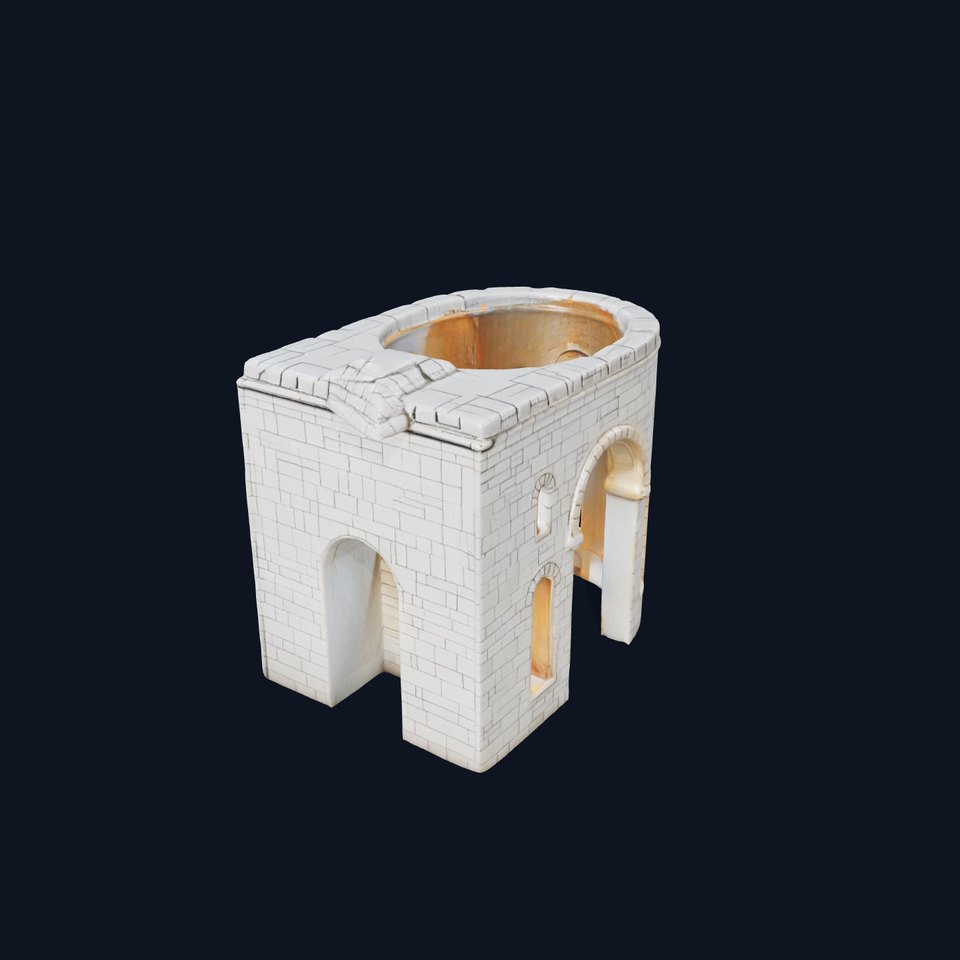 Medieval Stone Tower model pack