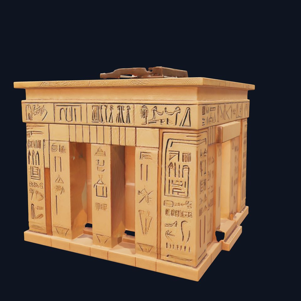 Ancient Sandstone Temple model pack