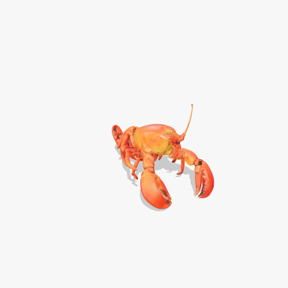 Crimson Lobster model pack viewer poster