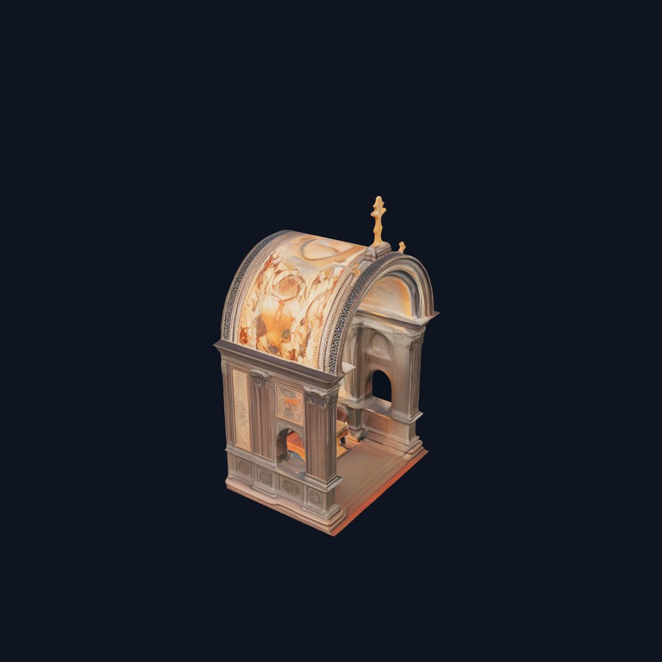 Baroque Chapel Interior model pack viewer poster