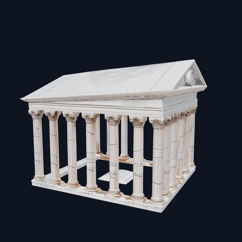 Classic Greek Temple model pack