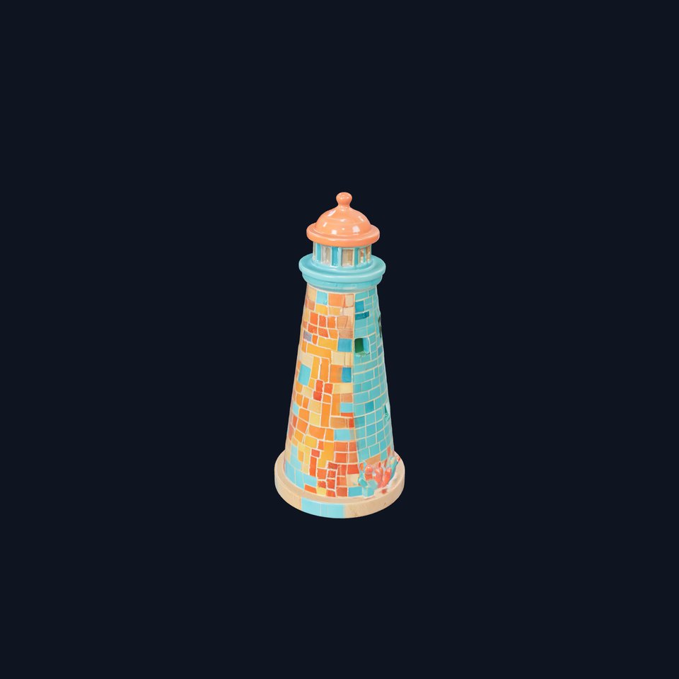 Mosaic Lighthouse model pack