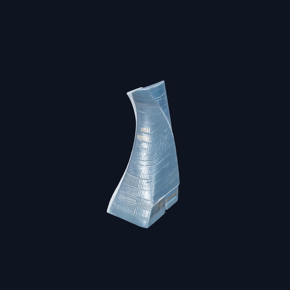 Twisted Glass Tower model pack