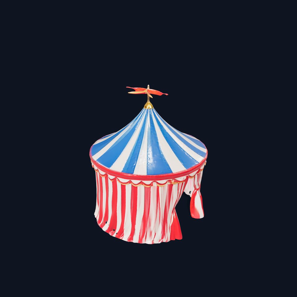 Classic Circus Tent model pack viewer poster