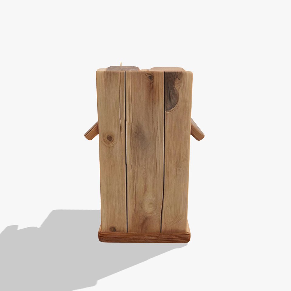 Rustic Wooden Birdhouse model pack