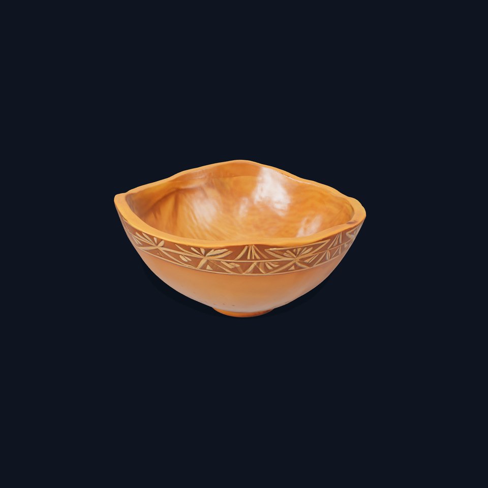Rustic Ceramic Bowl model pack