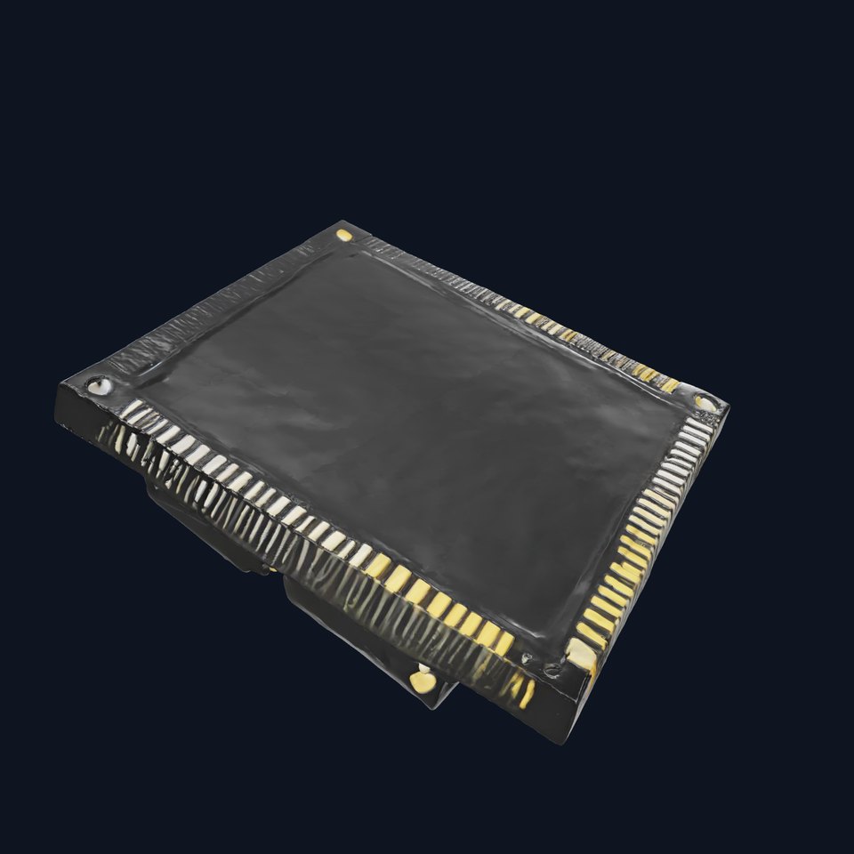 Black Microchip model pack