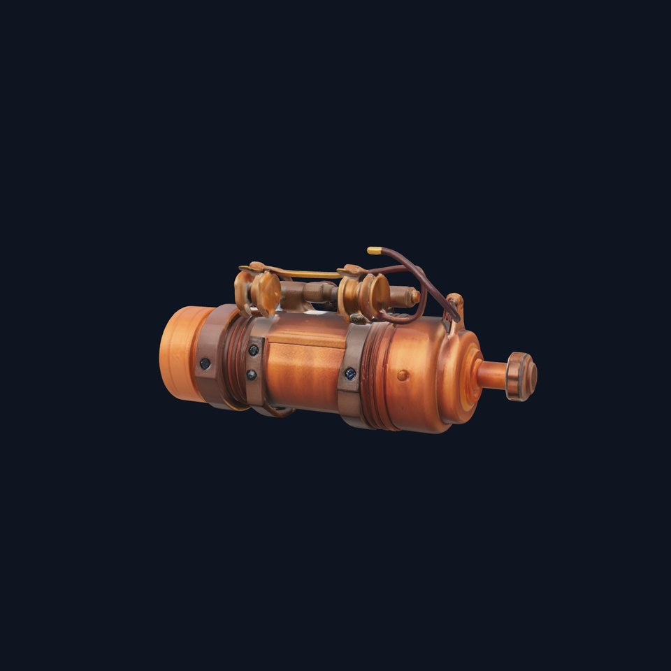 Steampunk Copper Gadget model pack