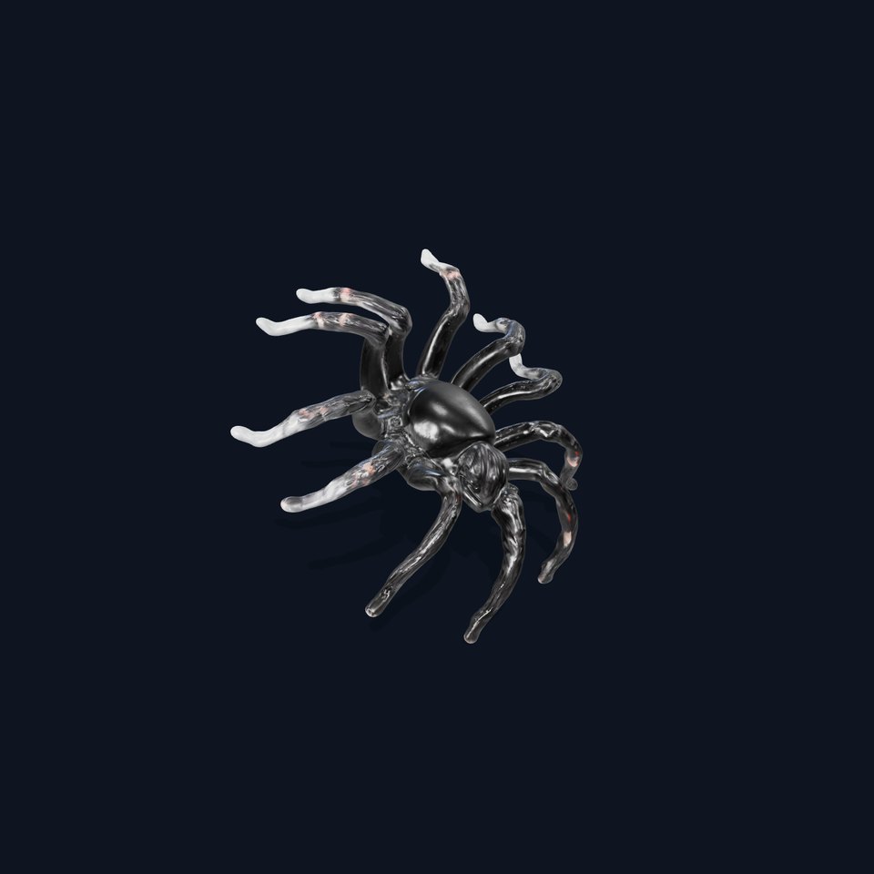 Black Tarantula Intricate model pack viewer poster