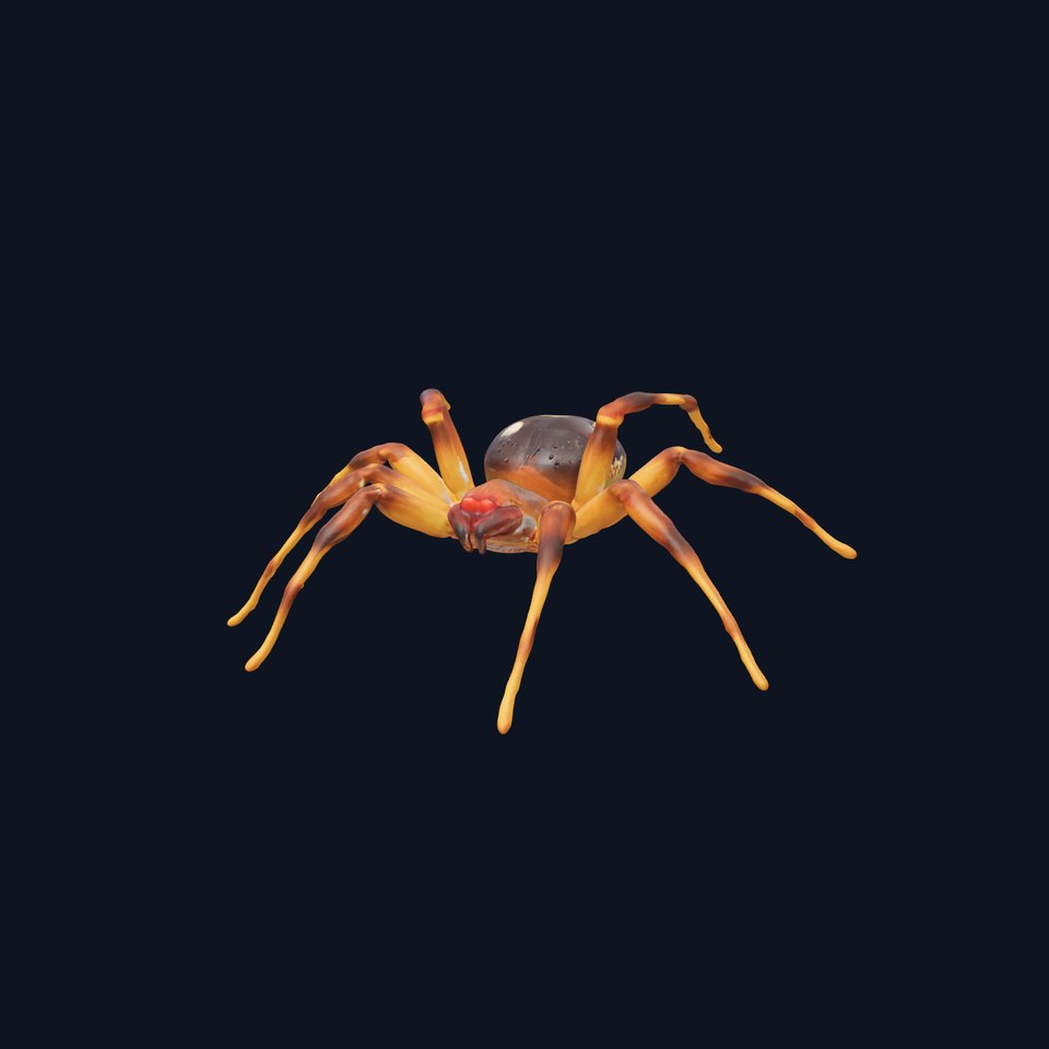 Spotted Spider Texture model pack