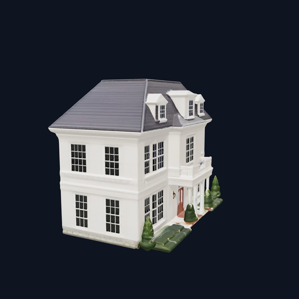 Classic White Mansion model pack