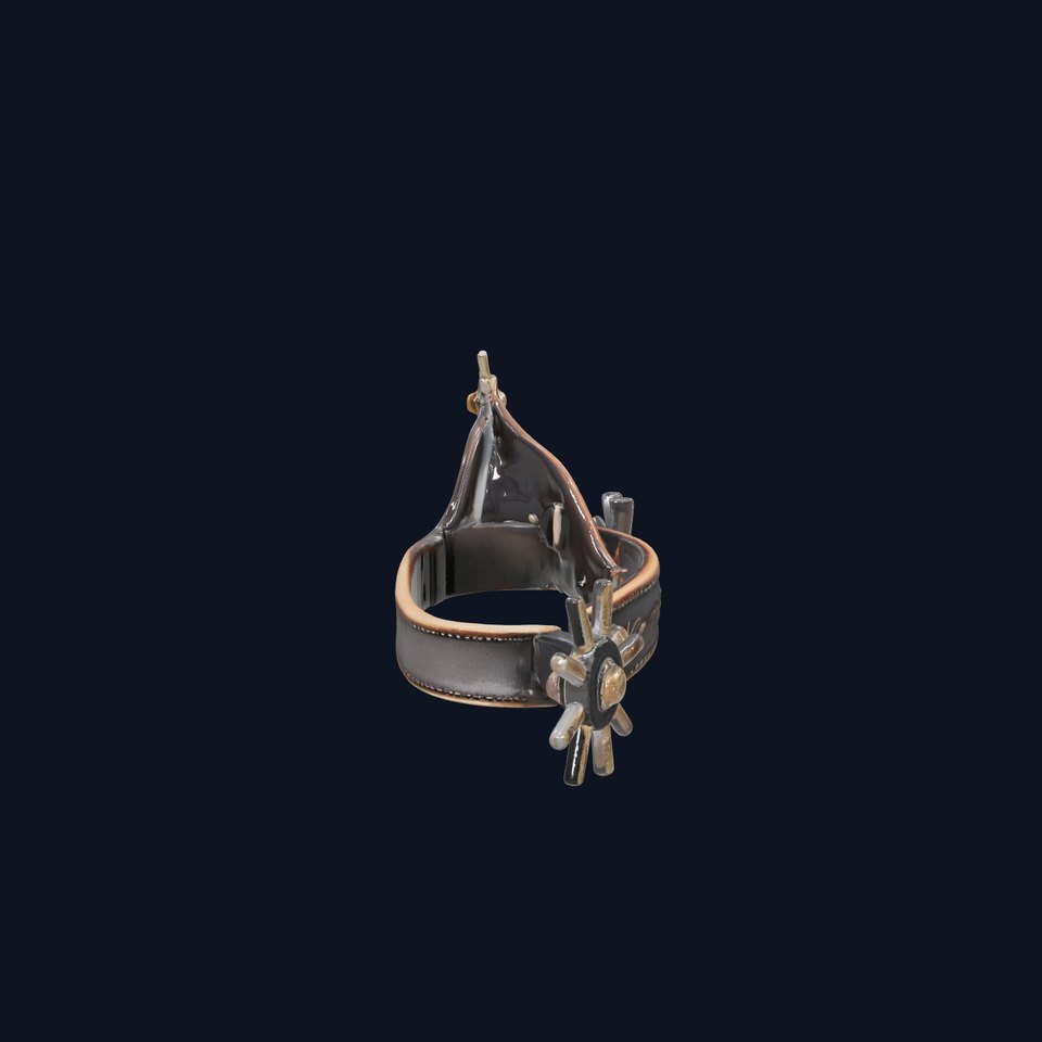 Antique Equestrian Spur model pack