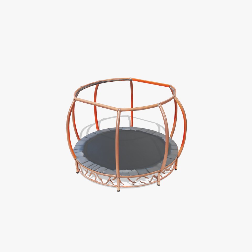 Modern Copper Trampoline model pack