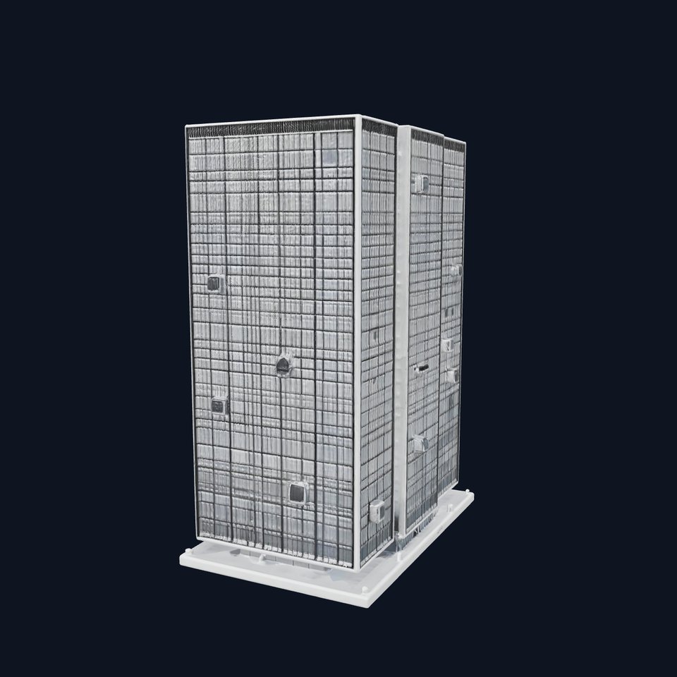 Modern Glass Skyscraper model pack