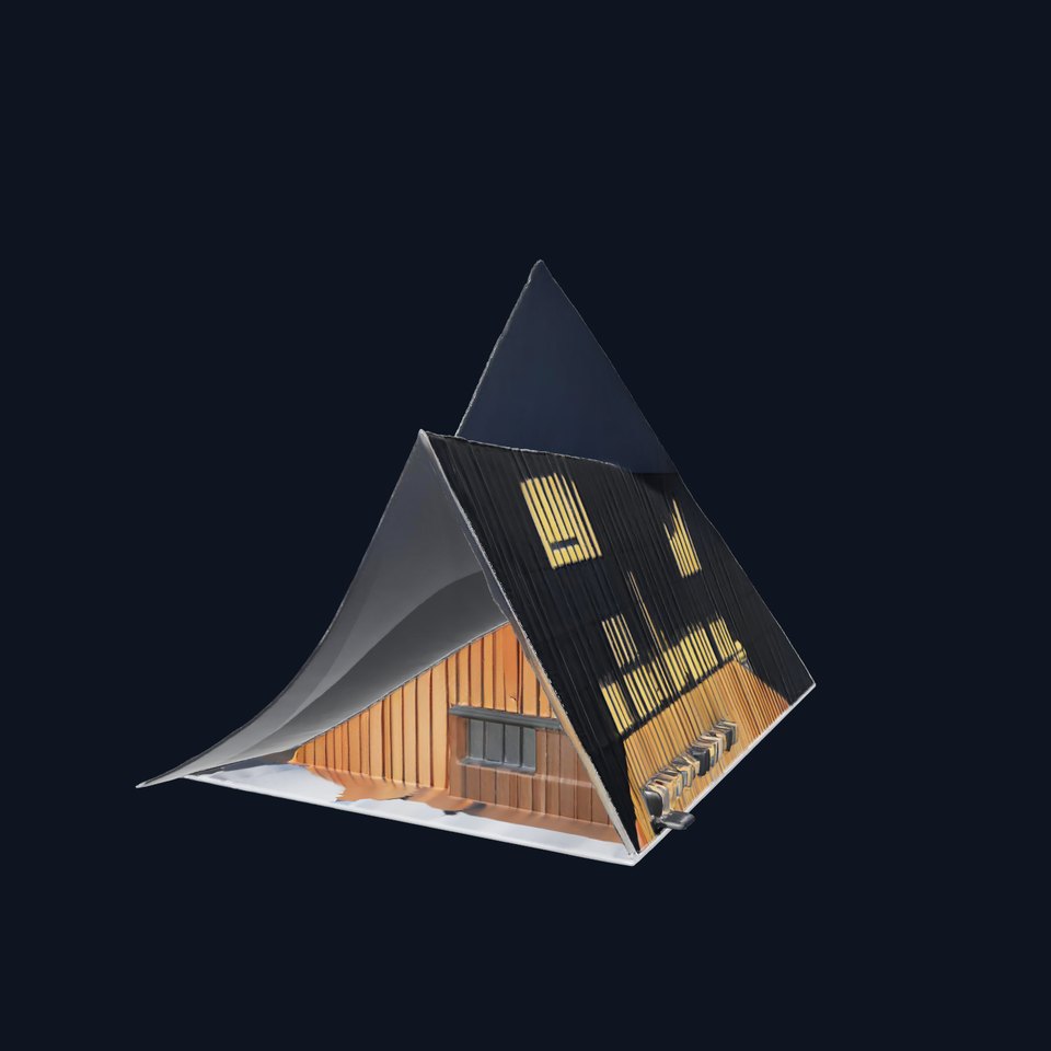 Futuristic Glass Building model pack