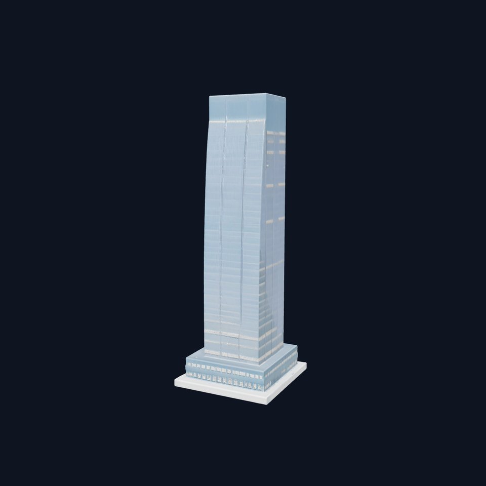 Sleek Glass Skyscraper model pack