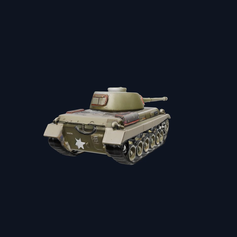 Soviet Battle Tank model pack