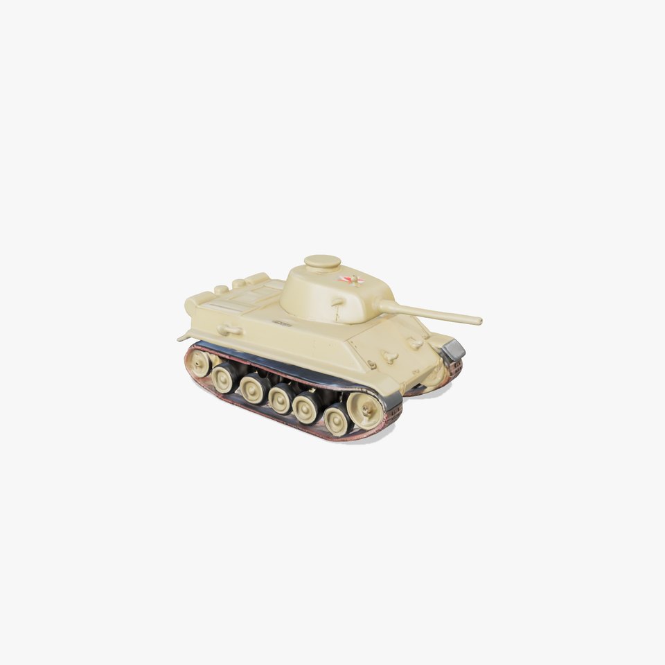 Olive Green Tank model pack