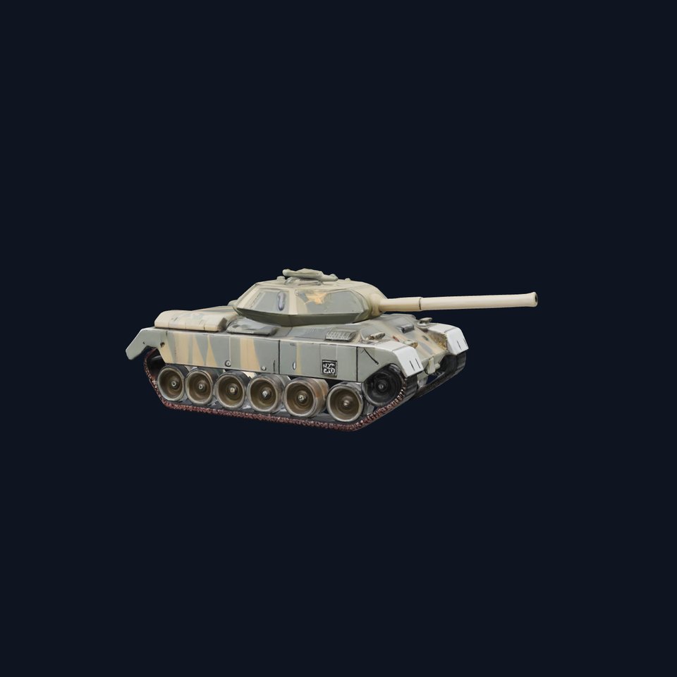 Camouflage Tank model pack