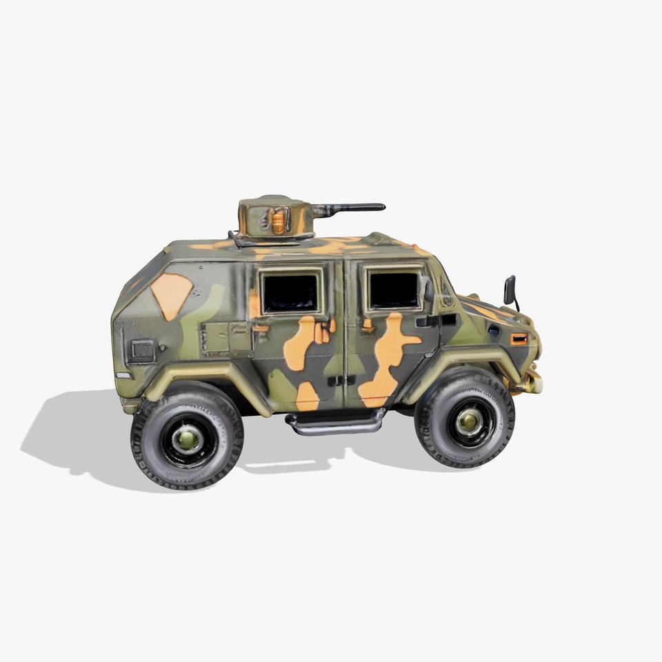Camouflage Armored Vehicle model pack