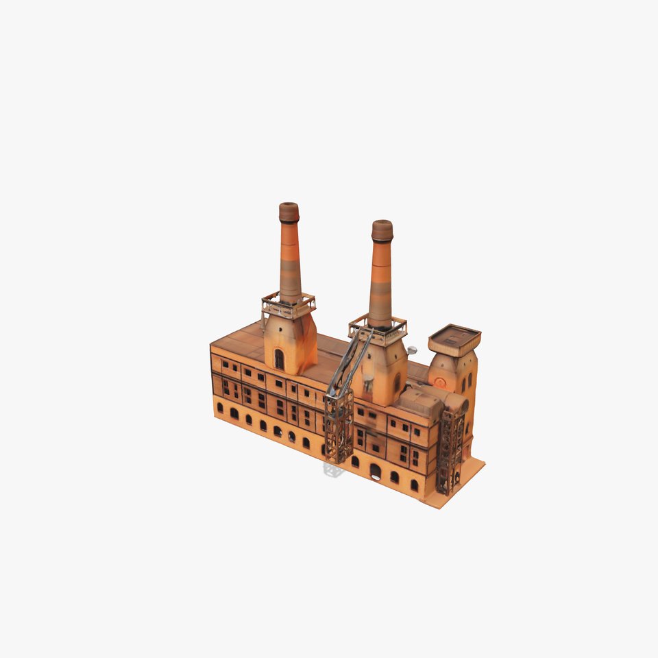 Historic Brick Factory model pack