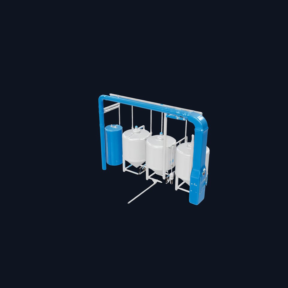 Stainless Steel Brewery Tanks model pack viewer poster