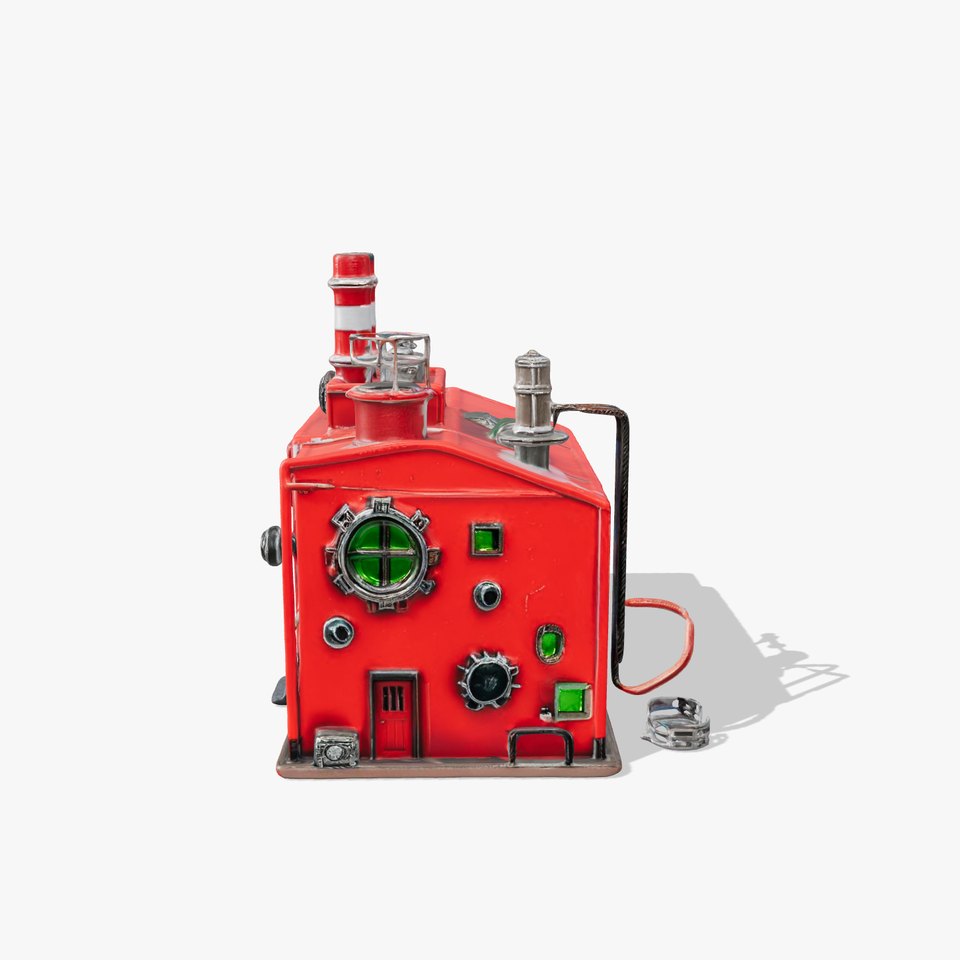 Industrial Red Factory model pack viewer poster