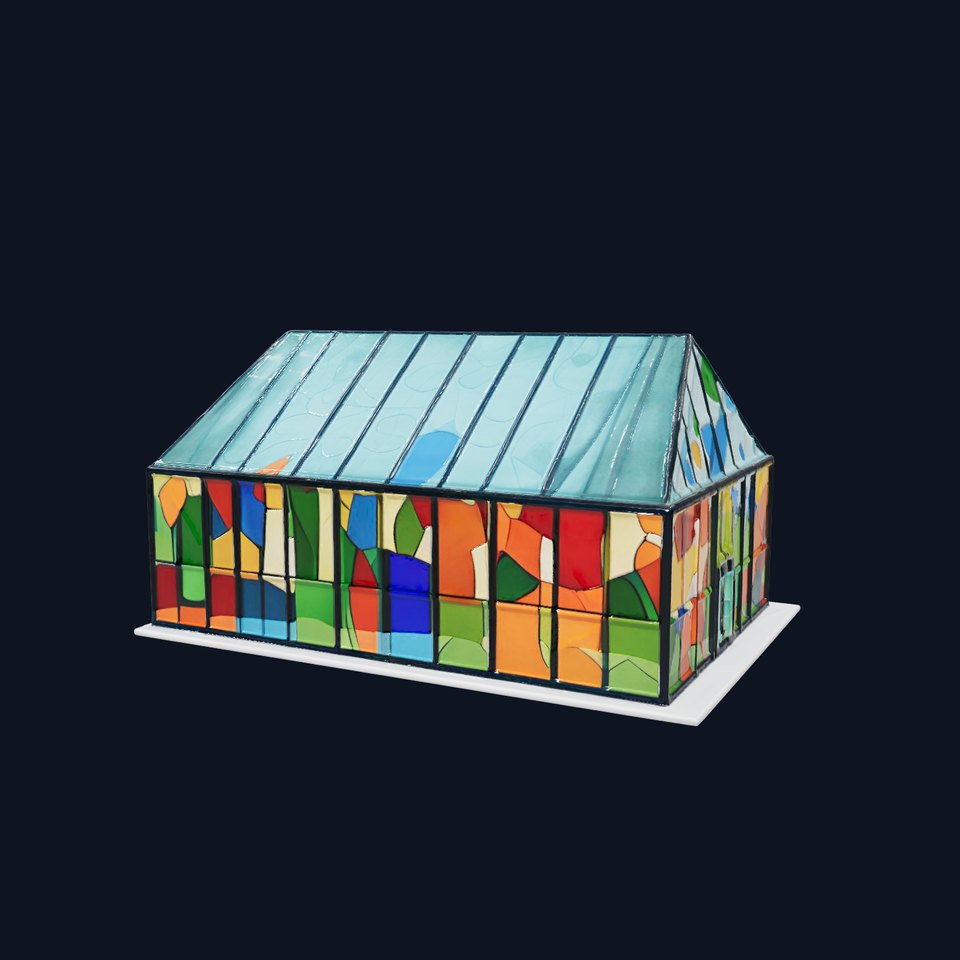 Stained Glass Pavilion model pack