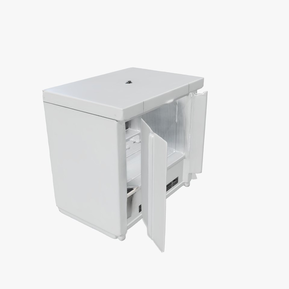 Stainless Steel Freezer model pack