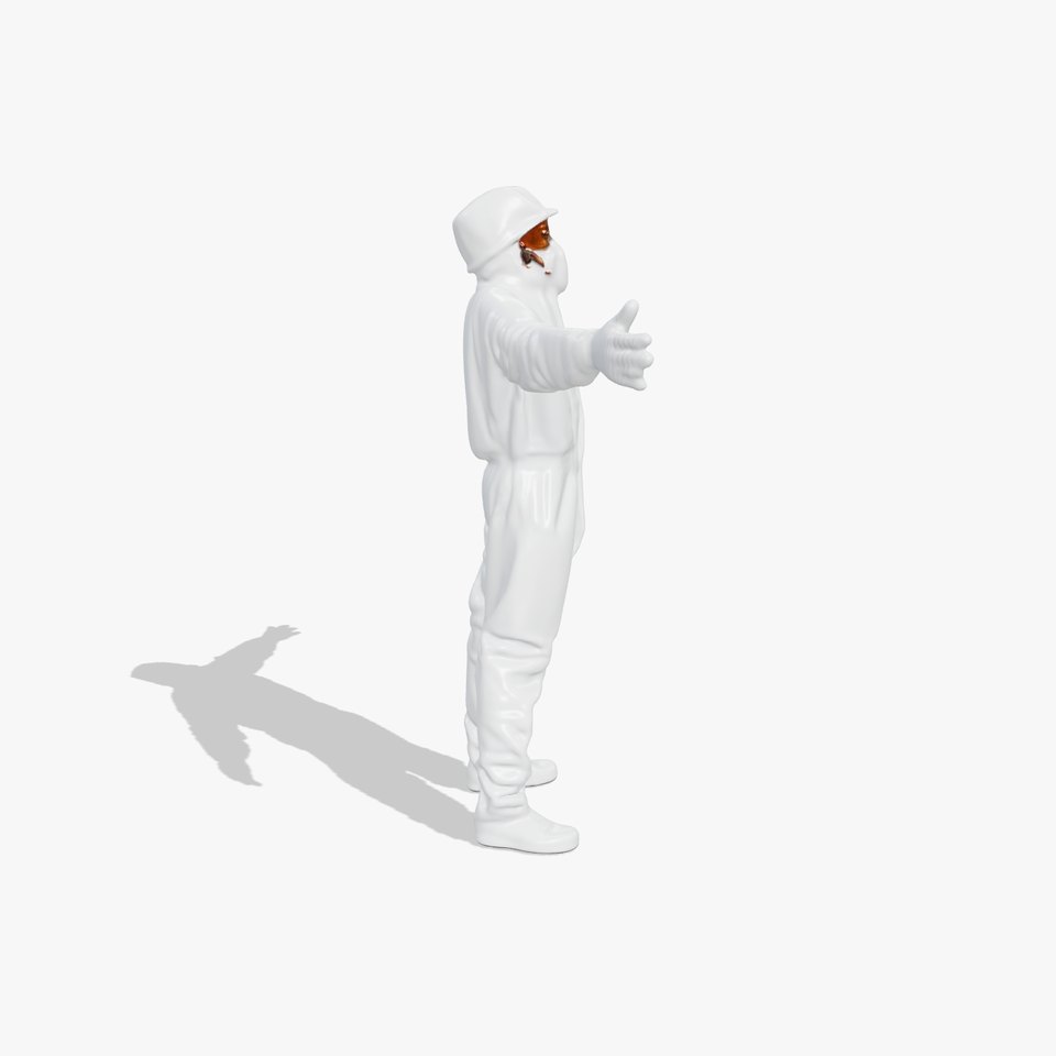 Silver Protective Suit model pack