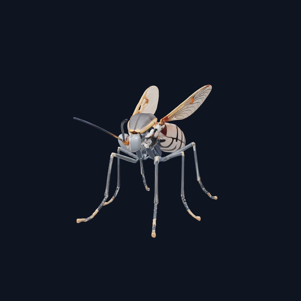 Steampunk Insect Drone model pack