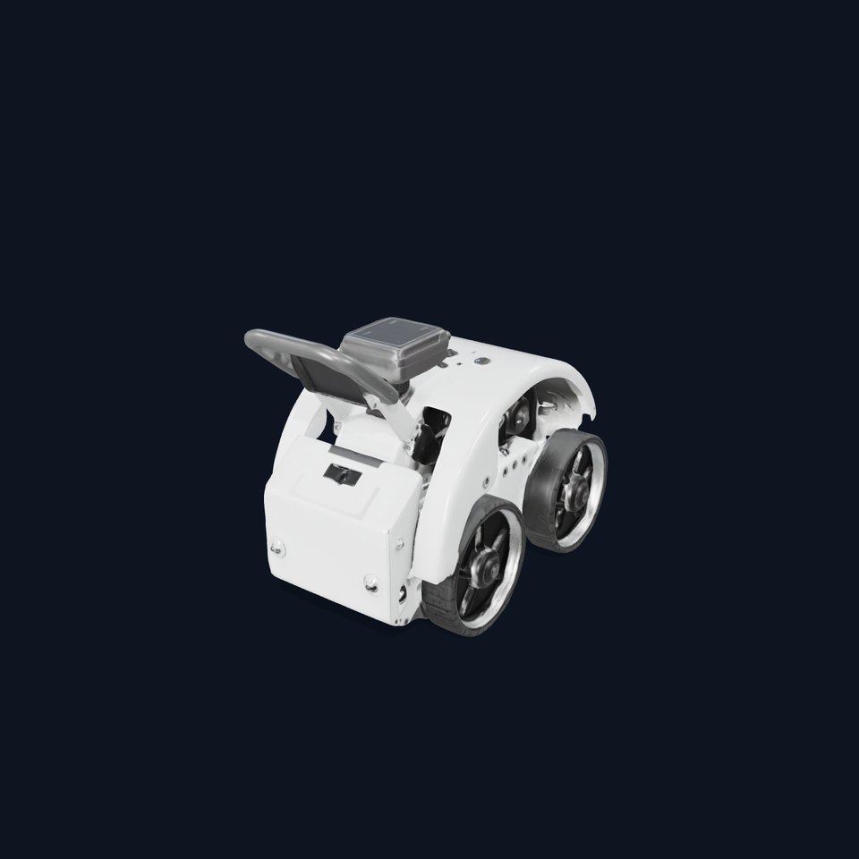 White Robotic Rover model pack