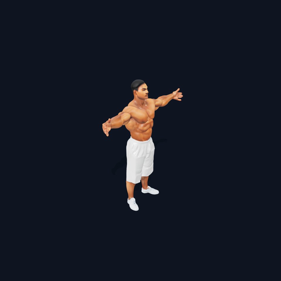 Athletic Male Fitness model pack