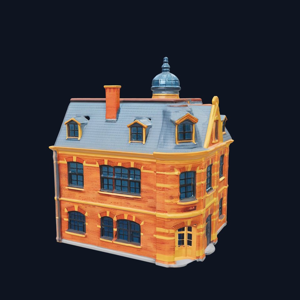Victorian Brick House model pack