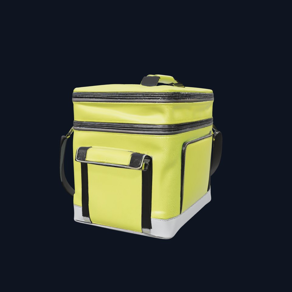 Neon Green Cooler model pack viewer poster