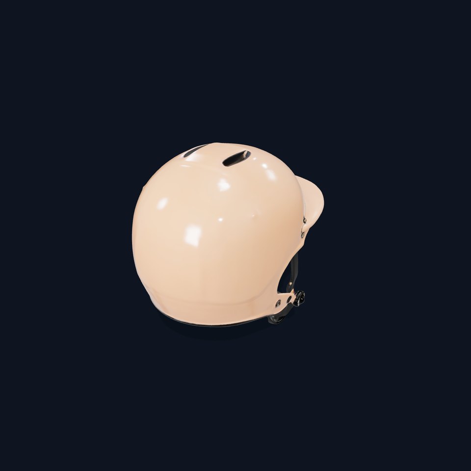 Glossy Copper Helmet model pack