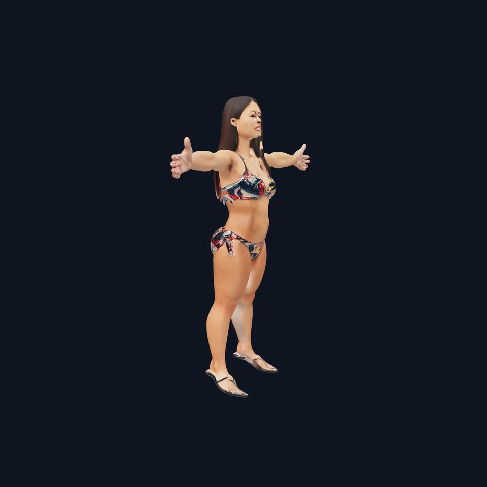 Colorful Swimwear model pack