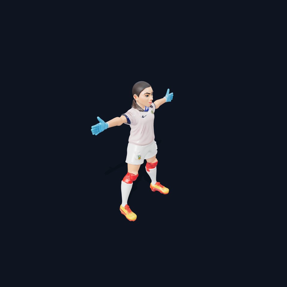 Soccer Player Character model pack