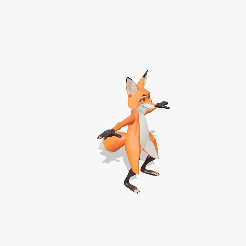 Vivid Fox Character model pack