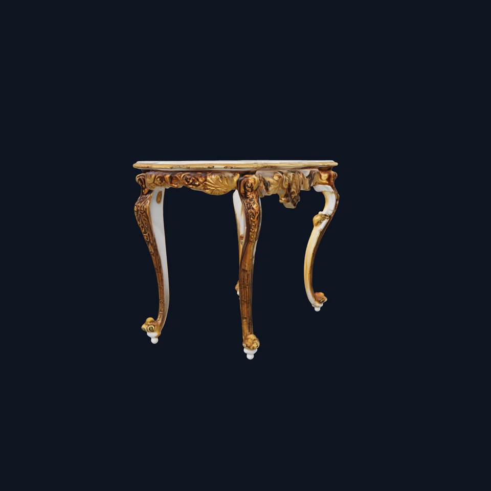 Elegant Baroque Console model pack