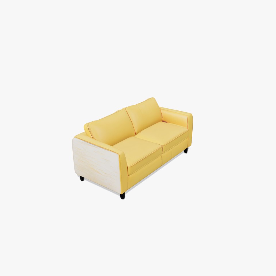 Sunny Comfort Sofa model pack