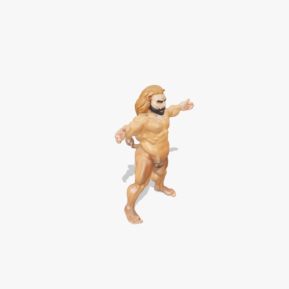 Lion Warrior Character model pack