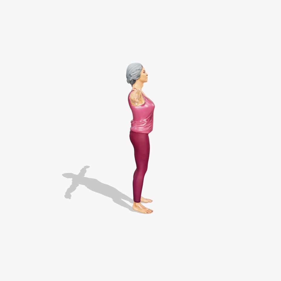 Dynamic Yoga Pose model pack