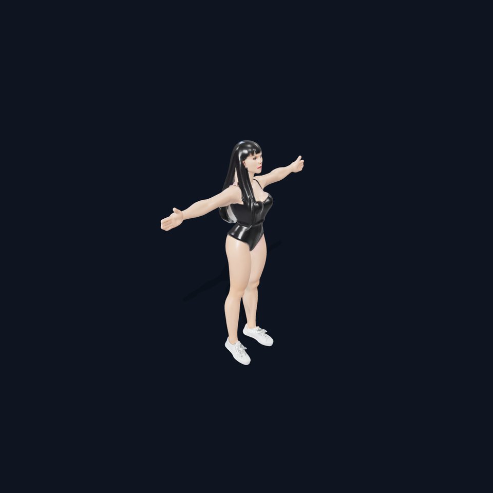 Elegant Swimsuit Model Pack viewer poster