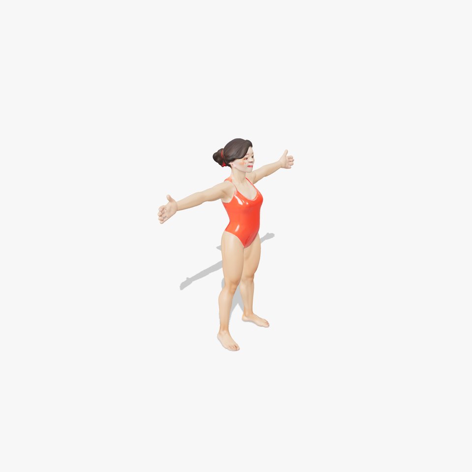 Dynamic Swimsuit Female model pack